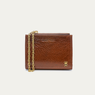 Tobacco Leather Hector Coin Case