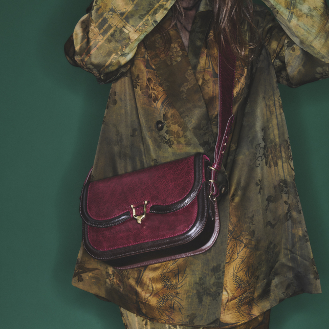 Sac Cuir Manon Bordeaux
