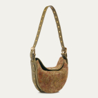 Sac Veau Velours Estelle Papyrus