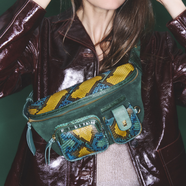 Blue Lotus Python Romeo Fanny Pack