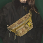 Sac Banane Veau Velours Romeo Papyrus