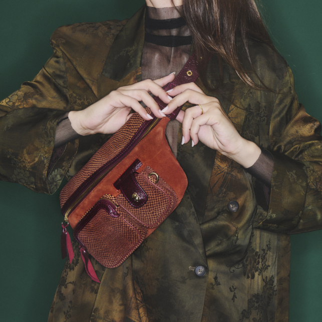 Sekhmet Thick Suede Romeo Fanny Pack