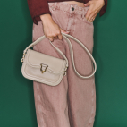 Sac Mini Manon Cuir Nappa Gypse
