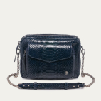 Python Bag Big Charly Navy Chain