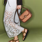 Sac Mini Manon Cuir Tressé Fusealis