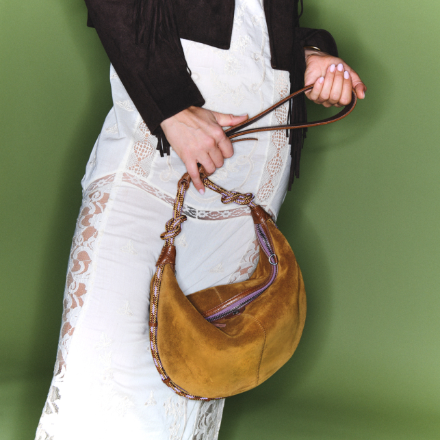 Sac Chris Suède Tabac