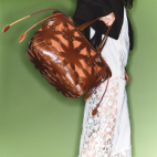 Cabas Marny Cuir Tabac