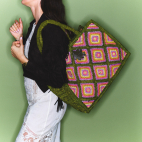 Raphia Archi tote bag