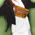 Tobacco Suede Romeo Bag