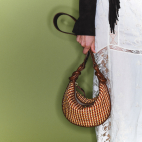 Sac Mini Chris Cuir Tressé Fusealis