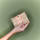 Porte Passeport Marco Tissu Ikat Multico