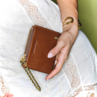 Tobacco Leather Hector Coin Case