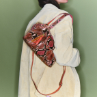 Terracotta Python Little Juno Bag