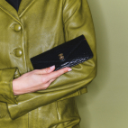 Black Python Long Alex Wallet