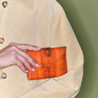 Passeport Holder Apricot Watersnake Marco