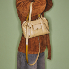 Sac Mini Juno Cuir Off White