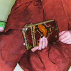 Porte Monnaie Achille Python Thymaroise