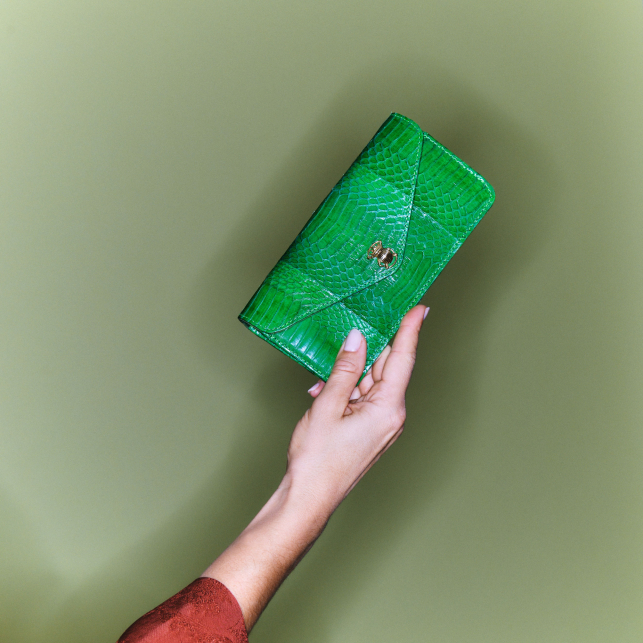 Alex Long Cobra Rosemary Wallet