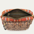 Red Fabric Heritage Collection Charly Bag