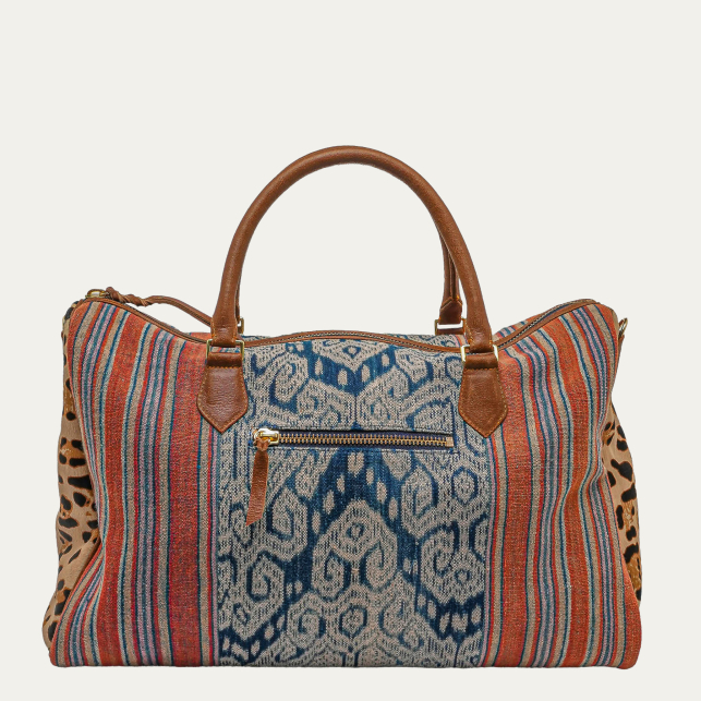 Sac Bowling Tissu Collection Héritage Tony Bleu et Orange