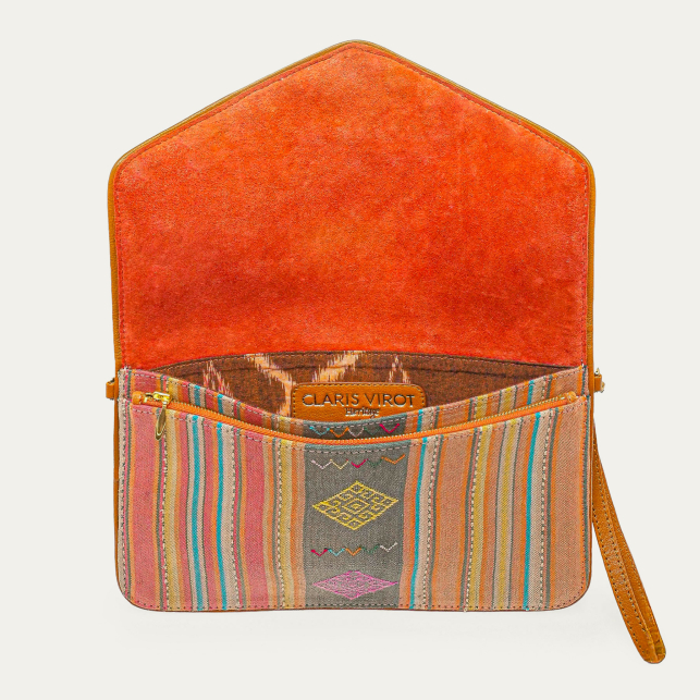 Pochette Tissu Collection Héritage Alicia Multicolore