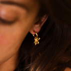 Boucles d'Oreilles Créoles Neroli