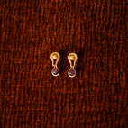 Boucles d'Oreilles Pendantes Neroli