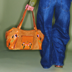 Honey Leather Juno Bag