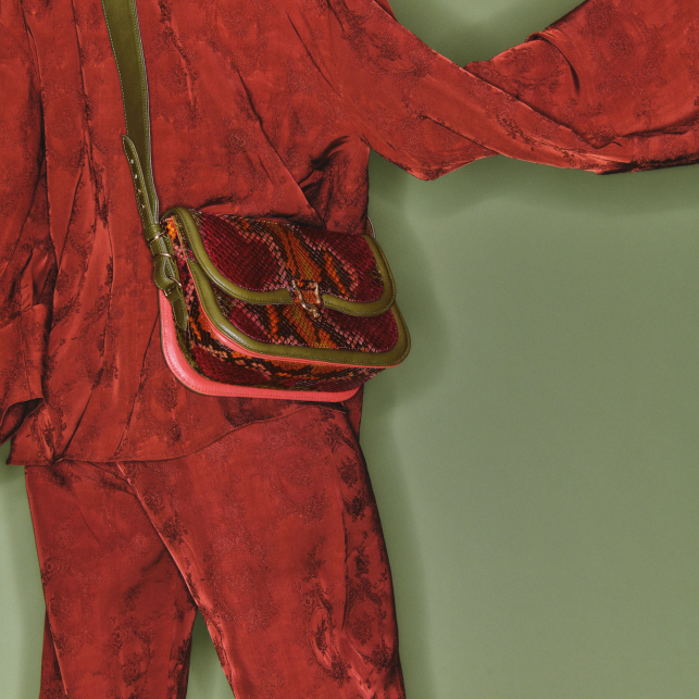 Thymaroise Python Manon Bag