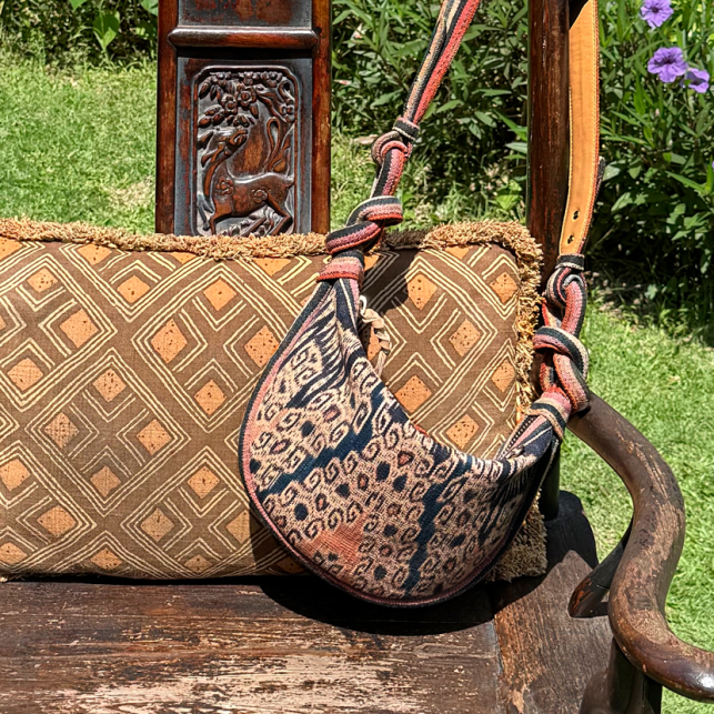 Sac Tissu Collection Héritage Mini Chris Bleu