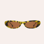 Lunettes de Soleil Kanawa Yellow Tortoise