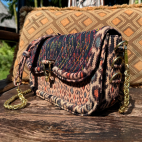 Sac Tissu Collection Héritage Manon Baguette Multicolore