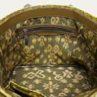 Tote Bag Marny Cobra Mimosa And Suede Mustard