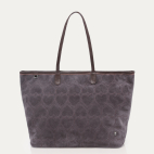 Mulberry Thick Suede Embroidered Marny Bag