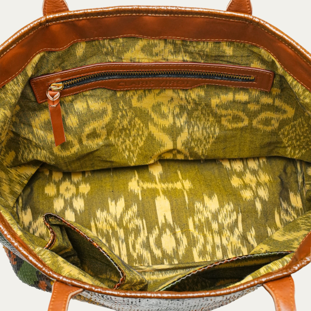 Cabas Marny Python Verdambra