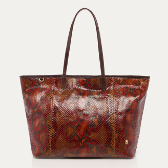 Cabas Python Marny Noir