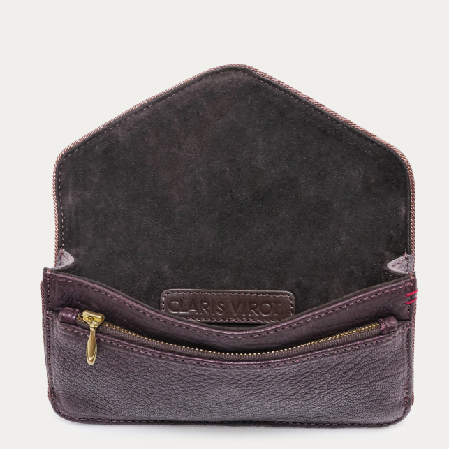 Bubble Mulberry Leather Long Alex Wallet