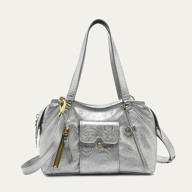 Sac Mini Juno Cuir Métallisé Armour