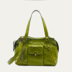 Glossy Clover Leather Mini Juno Bag