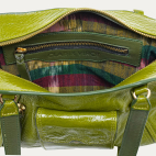 Sac Mini Juno Cuir Glossy Clover