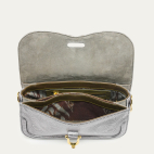 Sac Manon Baguette Cuir Métallisé Armour