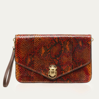 Pochette Alicia Python Marovino