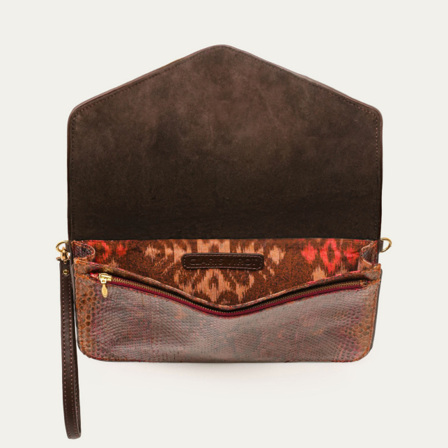 Pochette Alicia Python Marovino