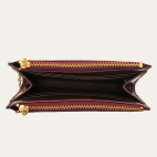 Porte Monnaie Achille Cuir Vino