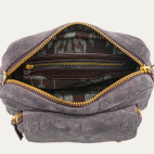 Mulberry Thick Suede Embroidered Charly Bag