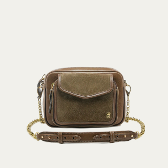 Sac Charly Cuir Taupe