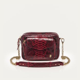 Sac Python Charly Burgundy