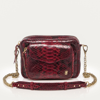 Python Bag Big Charly Burgundy