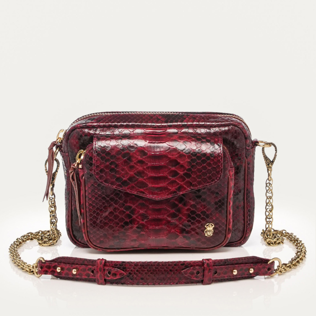 Python Bag Big Charly Burgundy