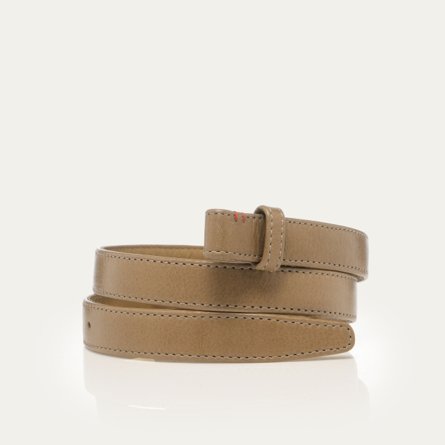 Baby Ceinture Cuir Taupe